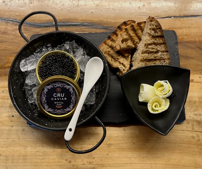Caviale Cru Caviar Royal Pop &mdash; Casa Dama, braceria a Torino