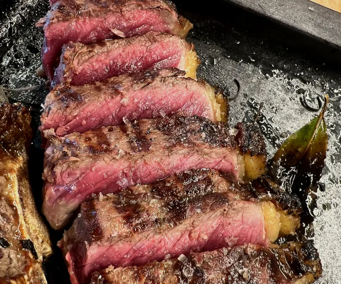 Rib eye alla brace &mdash; Casa Dama, braceria a Torino